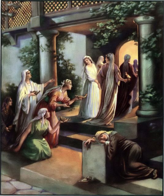 Mat2501-09 The five wise and five foolish virgins.jpg
