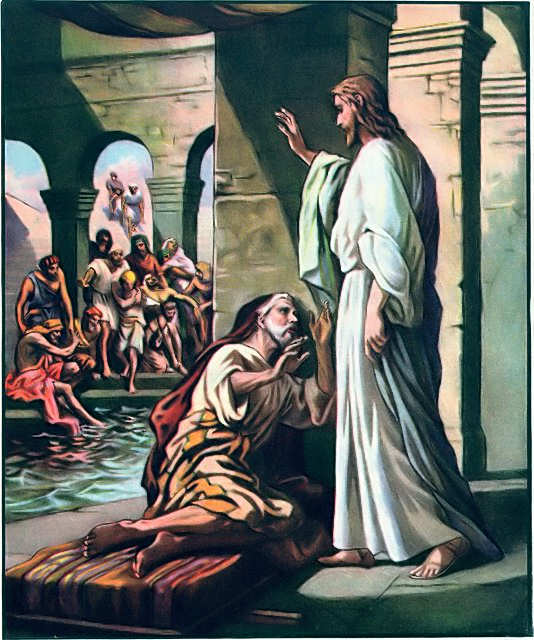 Joh0502-09 Jesus heals a man by the pool of Bethseda.jpg