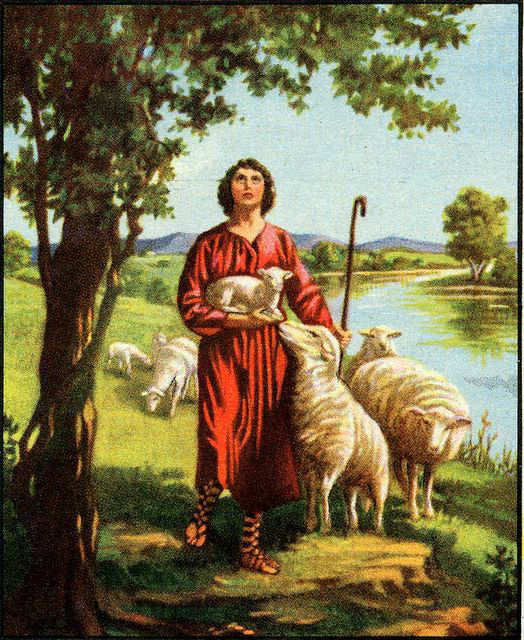 1Sa1611 David as a Shepherd.jpg